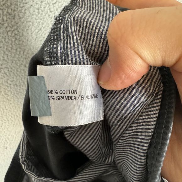 Orvis Shorts Mens XL Black Chino Elastic Waist Cotton Stretch Drawstring - Picture 6 of 6